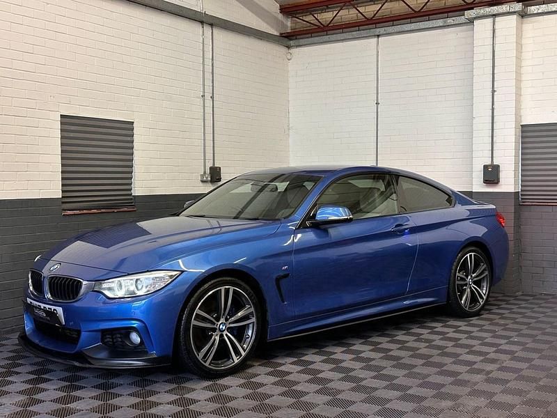 Used BMW 420 M Sport 190 HP (139 kW) 2017 Blue Coupe