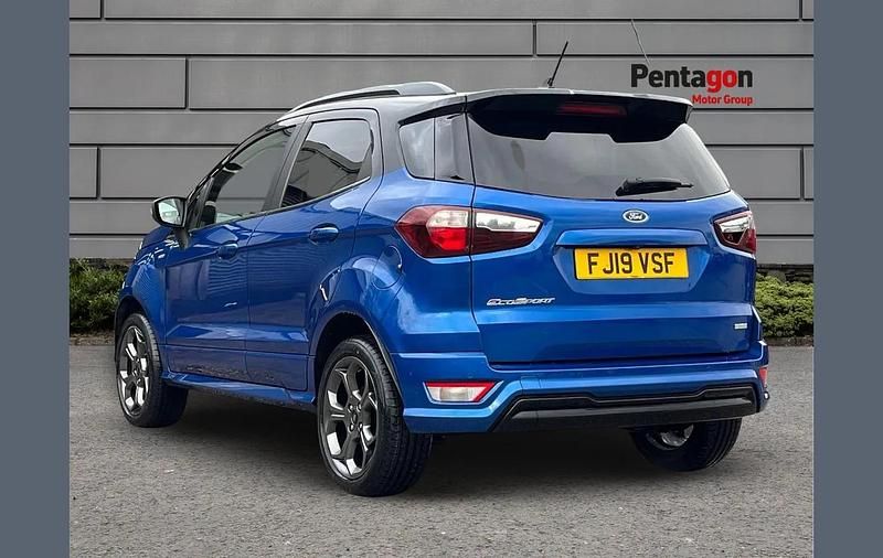 Used Ford Ecosport ST-Line 123 HP (90 kW) 2019 Blue SUV