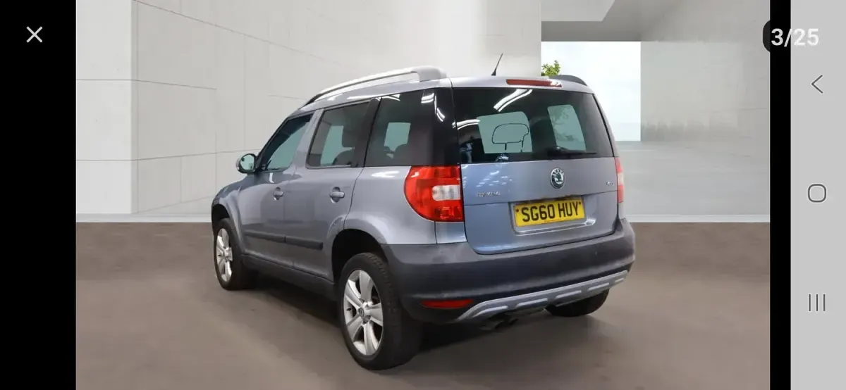Used Skoda Yeti SE 140 HP (102 kW) 2010 Grey SUV