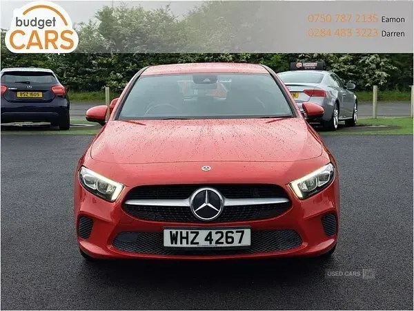 Used Mercedes A180 116 HP (85 kW) 2018 Red Hatchback