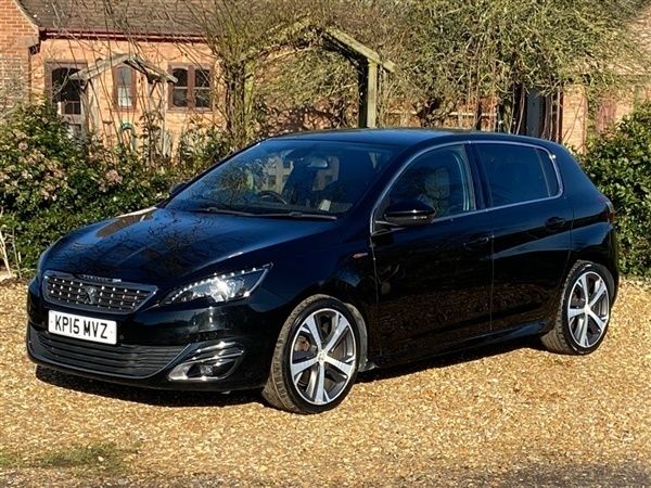 Black Used 2015 Peugeot 308 GT-line Hatchback | £5,495 (Fair price) - Image 1/1