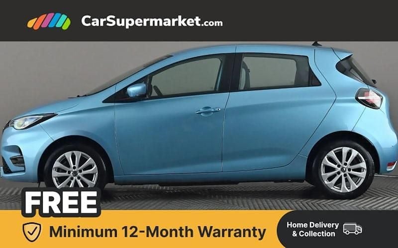 Used Renault Zoe Iconic 80 kW (109 HP) 2021 Blue Hatchback
