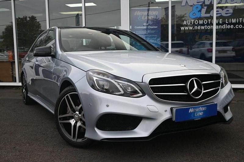Silver Used 2016 Mercedes E350 Premium Sedan | £14,138 (Fair price) - Image 1/4