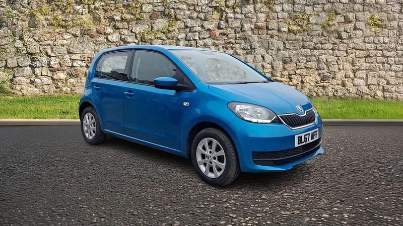 Used Skoda Citigo SE 60 HP (44 kW) 2017 Blue Hatchback