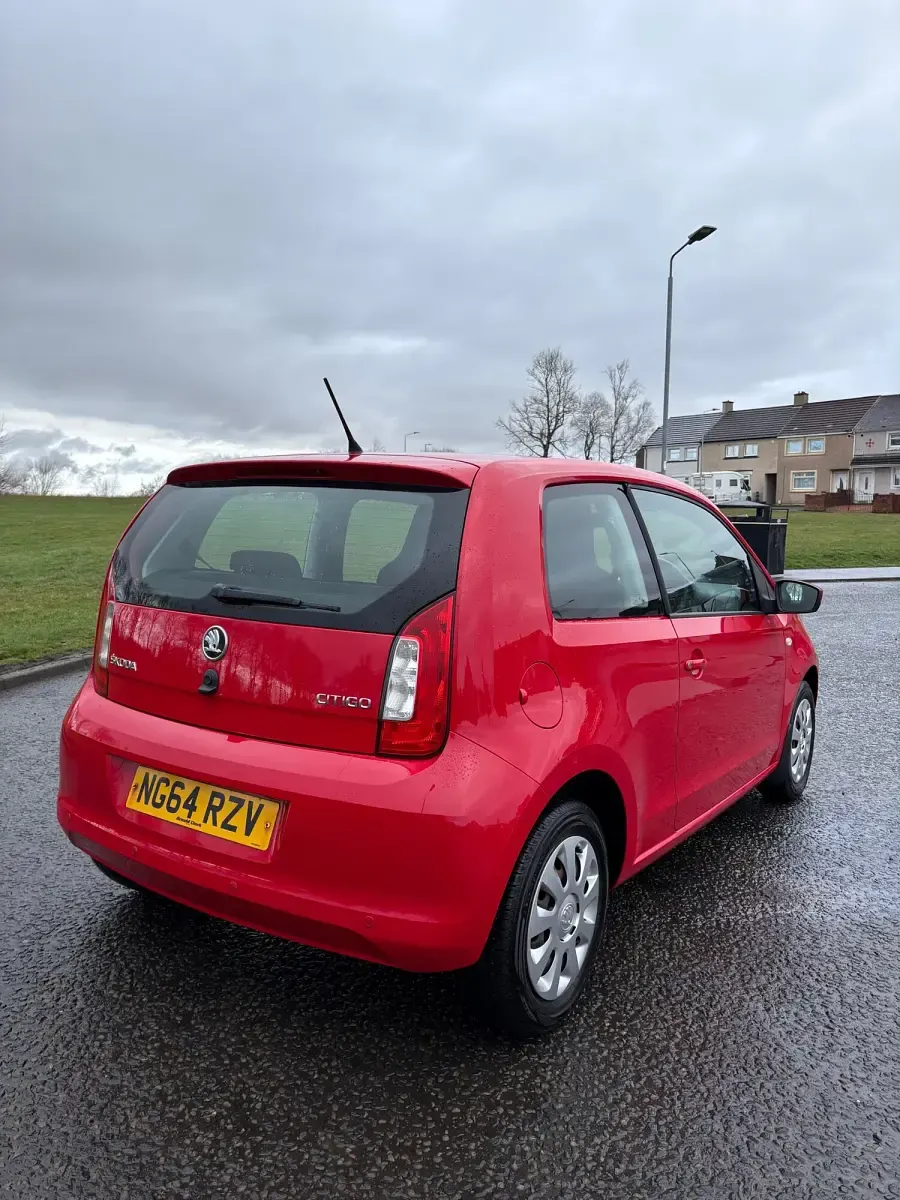 Used Skoda Citigo SE 2015 Red Hatchback