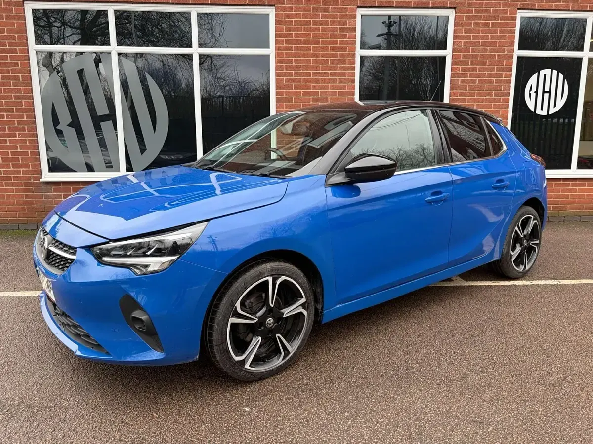 Used Vauxhall Corsa Edition 75 HP (55 kW) 2021 Blue Hatchback