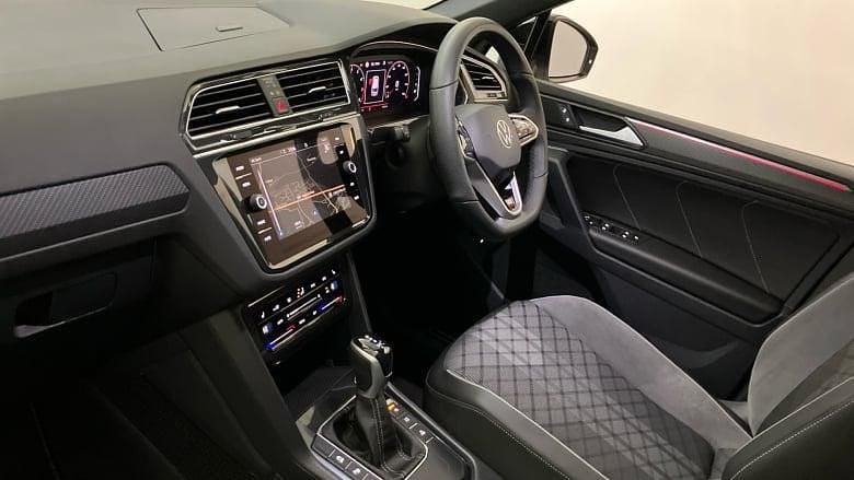 Silver Used 2024 VW Tiguan Black Edition SUV | £31,194 (Fair price) - Image 1/3