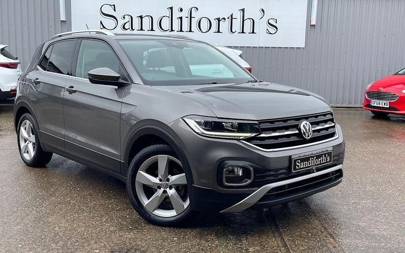Used VW T-Cross SEL 116 HP (85 kW) 2019 Grey SUV