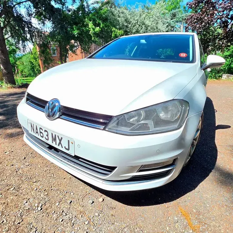 Used VW Golf VII GT 2013 White Hatchback