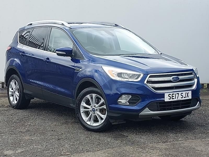 Used Ford Kuga Titanium 150 HP (110 kW) 2017 Blue SUV