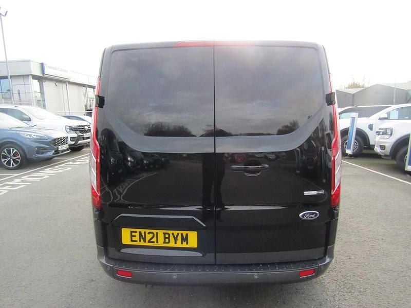 Used Ford Transit Custom Active 130 HP (95 kW) 2021 Black Van