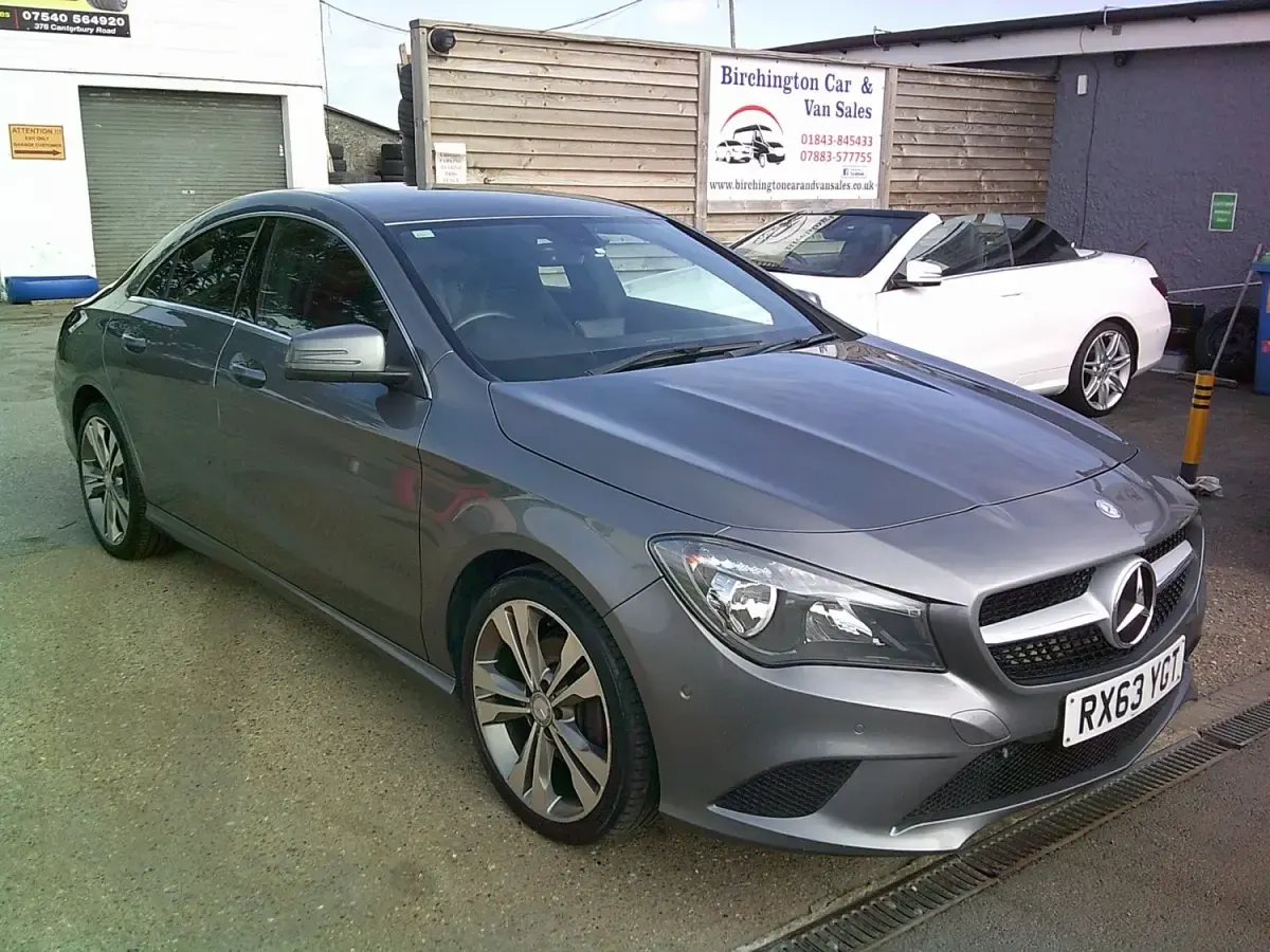 Used Mercedes CLA220 170 HP (125 kW) 2013 Grey Sedan