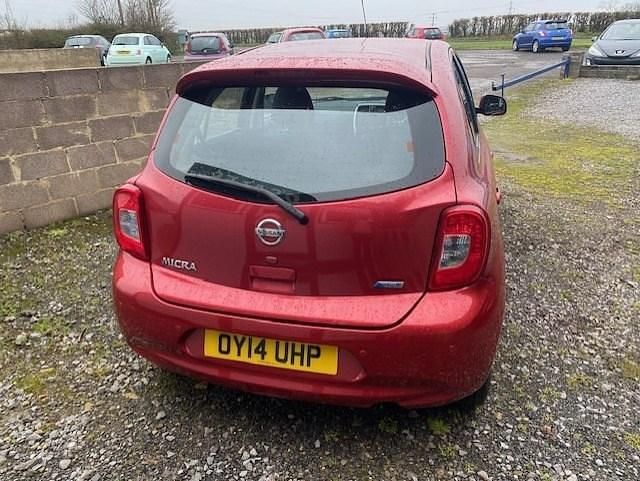 Usado Nissan Micra Tekna 2014 Vermelho Citadino