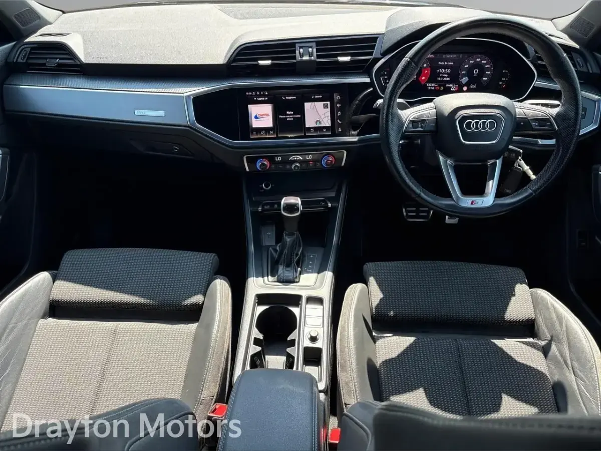 Used Audi Q3 S-Line 150 HP (110 kW) 2022 Black SUV