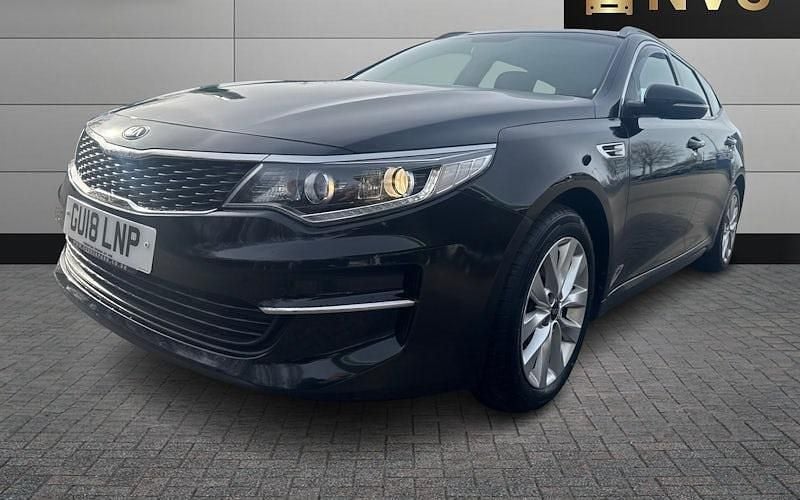Used Kia Optima 141 HP (103 kW) 2017 Black Estate