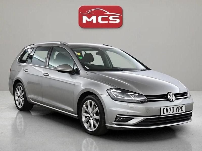 Silver Used 2020 VW Golf VII GT Estate | £13,495 (Good price) - Image 1/4