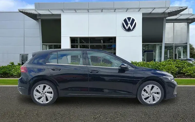 Used VW Golf VIII Style 150 HP (110 kW) 2025 Black Hatchback