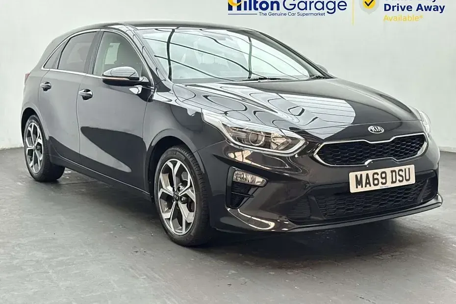 Used Kia Ceed 140 HP (102 kW) 2019 Black Hatchback