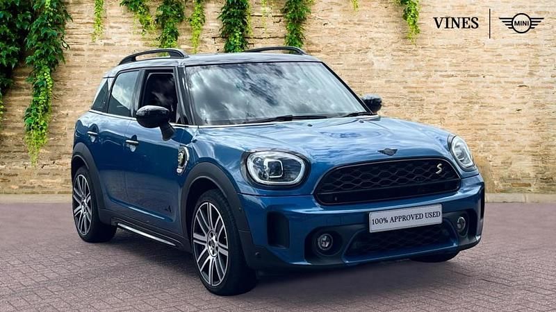 Blue Used 2022 Mini Cooper S Countryman Exclusive SUV | £25,321 (A bit pricey) - Image 1/4