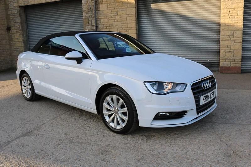 Used Audi A3 Cabriolet Business 2014 White Cabriolet