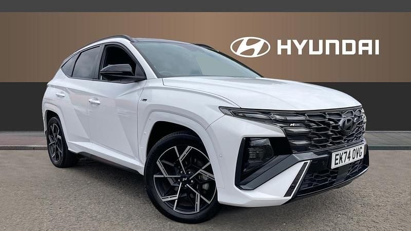 White Used 2024 Hyundai Tucson N Line SUV | £29,729 (Super price) - Image 1/3