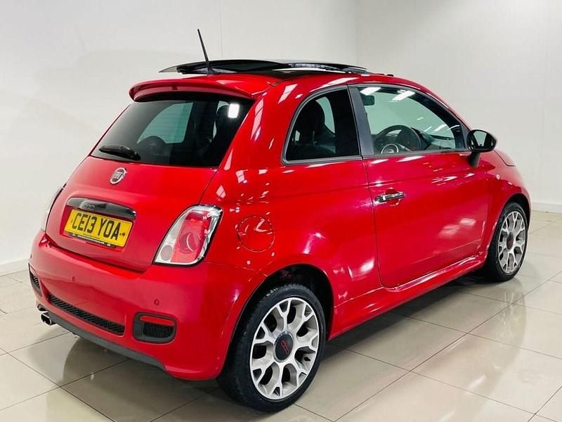 Used Fiat 500 S 69 HP (50 kW) 2013 Red Hatchback