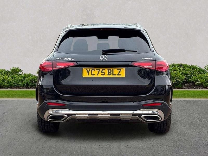 Used Mercedes GLC300e AMG line 2025 Black Estate
