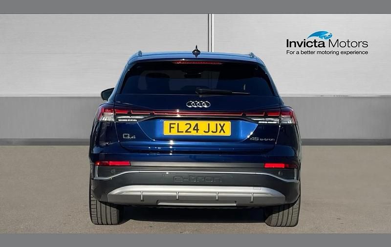 Used Audi Q4 e-tron S-Line 210 kW (286 HP) 2024 Blue SUV