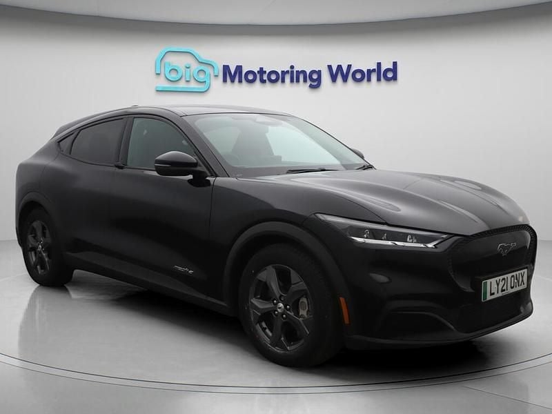 Black Used 2021 Ford Mustang Mach-E Standard Range SUV | £20,800 (Good price) - Image 1/4