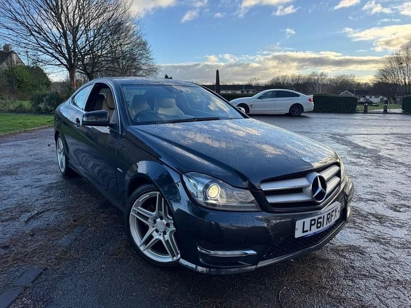 Black Used 2012 Mercedes C250 AMG Coupe | £3,695 (Fair price) - Image 1/4