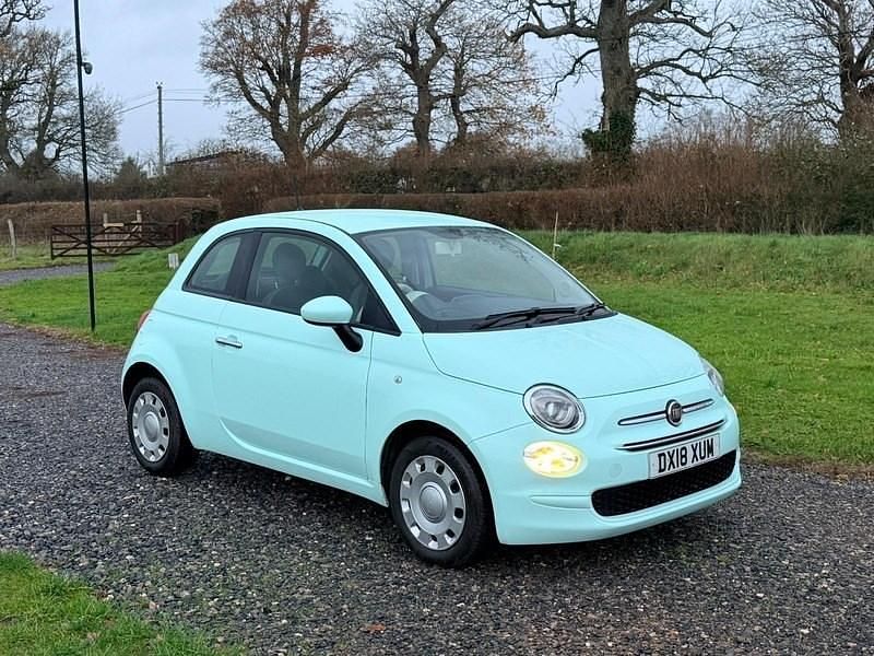 Green Used 2018 Fiat 500 Pop Hatchback | £4,695 (Good price) - Image 1/4