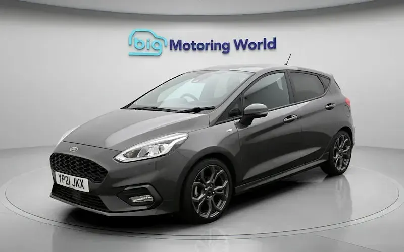 Used Ford Fiesta ST-Line 125 HP (91 kW) 2021 Grey Hatchback