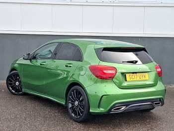 Used Mercedes A180 Executive 122 HP (89 kW) 2017 Green Hatchback