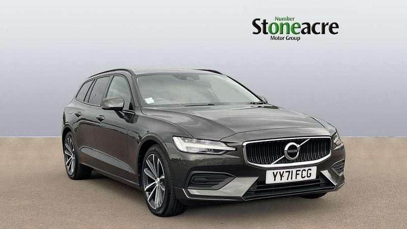 Grey Used 2021 Volvo V60 Momentum Estate | £18,990 (Fair price) - Image 1/4
