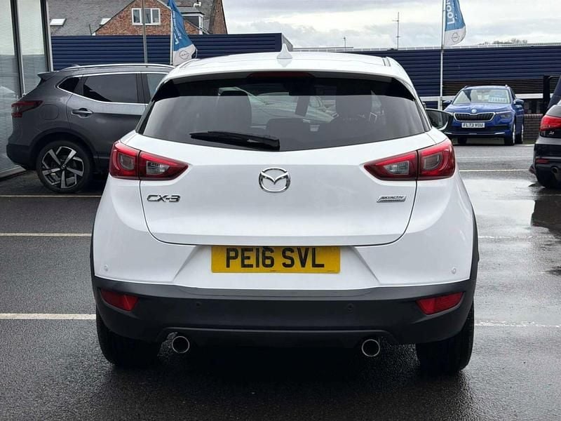 Used Mazda CX-3 150 HP (110 kW) 2016 White SUV
