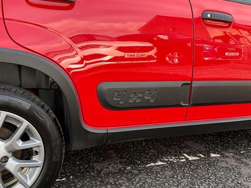 Used Fiat Panda 4x4 Wild 2021 Red Hatchback