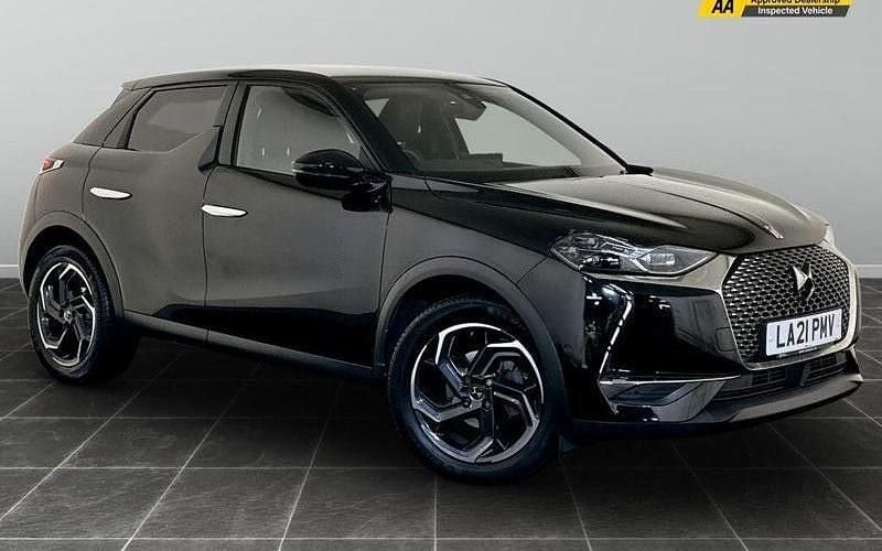 Black Used 2021 DS Automobiles DS3 Crossback Ultra Prestige SUV | £13,495 (Fair price) - Image 1/2