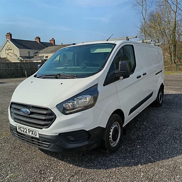 Used Ford Transit Custom 105 HP (77 kW) 2022 White Van