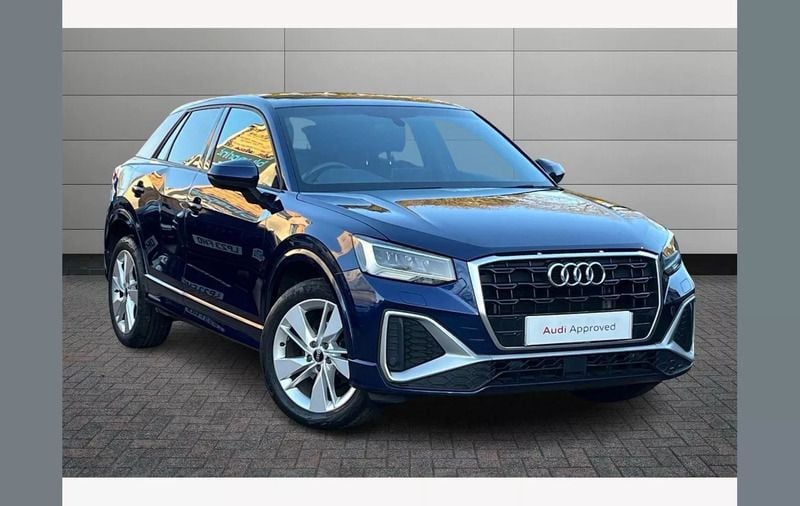 Blue Used 2022 Audi Q2 S-Line SUV | £21,850 (Good price) - Image 1/4