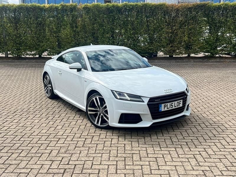 White Used 2015 Audi TT S-Line Coupe | £13,999 (Fair price) - Image 1/4