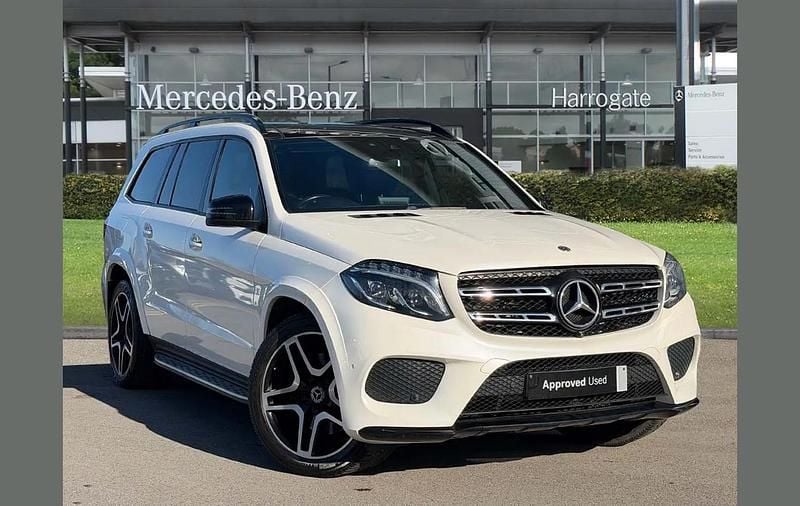 Used Mercedes GLS350 AMG line 254 HP (186 kW) 2018 White SUV