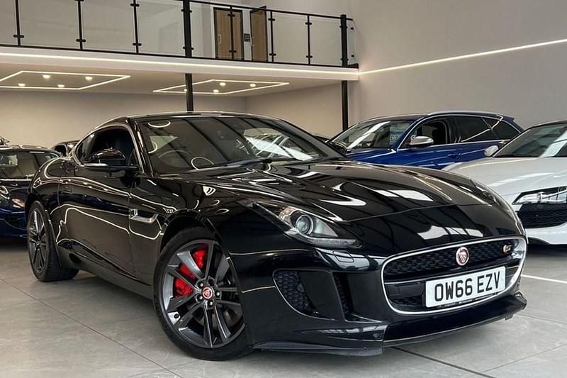 Black Used 2017 Jaguar F-Type Supercharged Coupe | £23,495 (Expensive) - Image 1/1