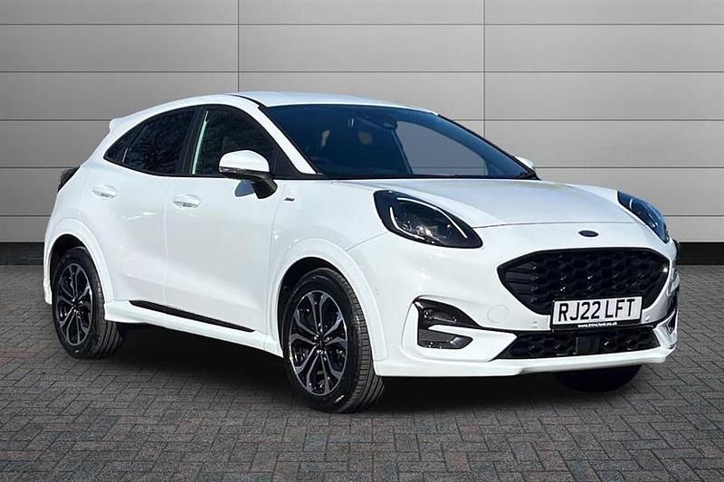 Used Ford Puma ST-Line 125 HP (91 kW) 2022 Frozen white SUV
