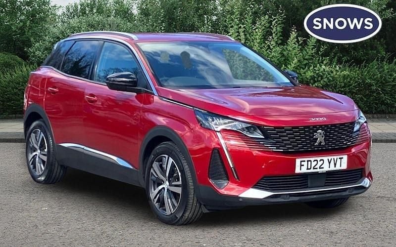 Used Peugeot 3008 Allure Premium 131 HP (96 kW) 2022 Red SUV