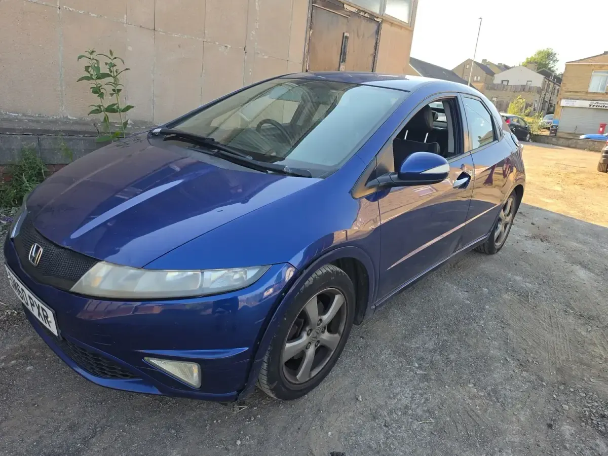 Used Honda Civic SI 2011 Blue Hatchback