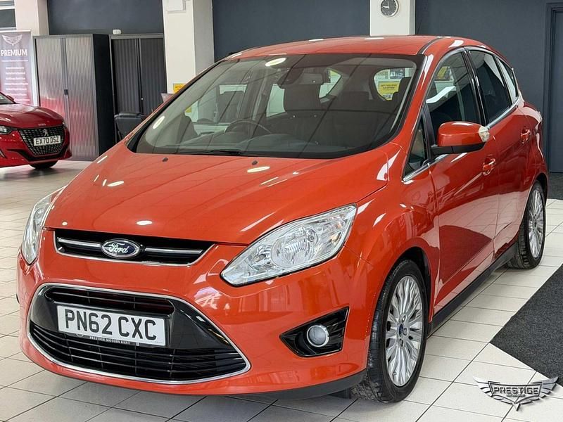 Used Ford C-MAX Titanium 125 HP (91 kW) 2012 Red MPV