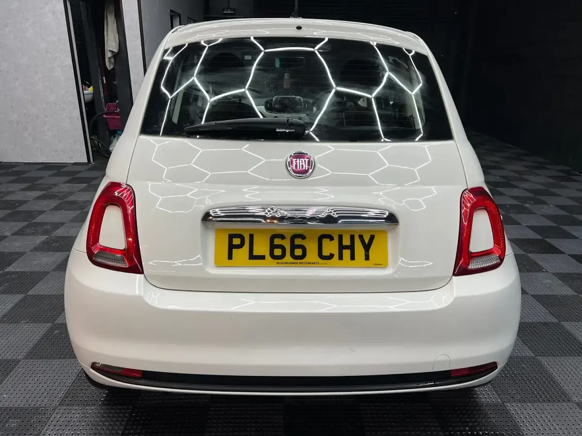 Used Fiat 500 Pop 69 HP (50 kW) 2016 White Hatchback