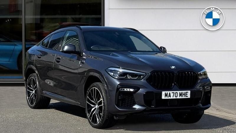 Used BMW X6 M Sport 261 HP (191 kW) 2020 Grey SUV