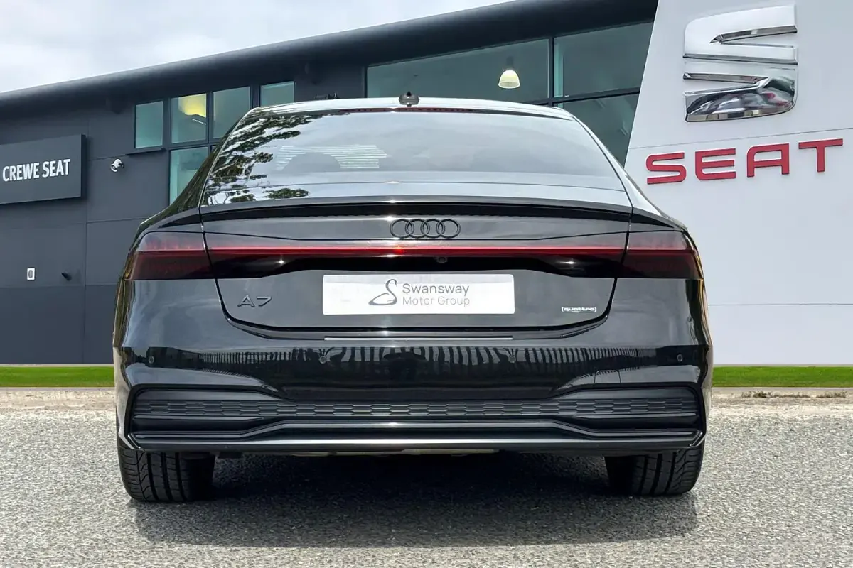 Used Audi A7 Black Edition 245 HP (180 kW) 2022 Black Sedan