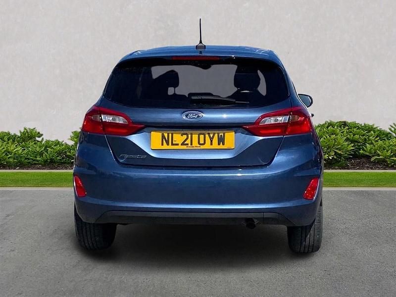 Used Ford Fiesta Trend 95 HP (69 kW) 2021 Blue Hatchback